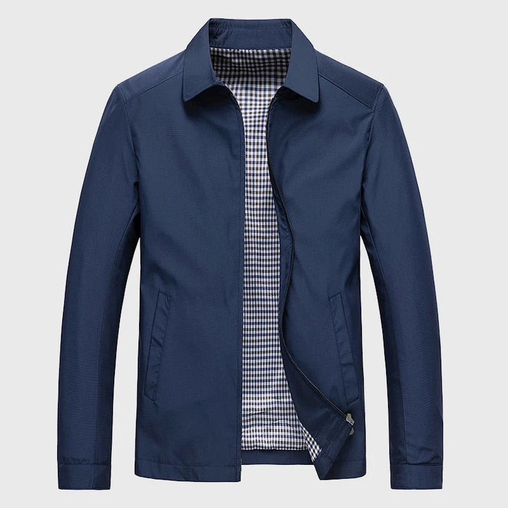 Albert | Men's Casual Zip Up Jacket Collared Lightweight