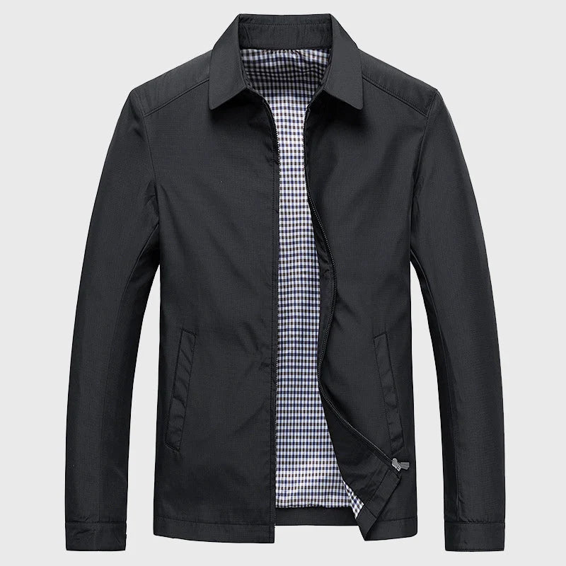 Albert | Men's Casual Zip Up Jacket Collared Lightweight