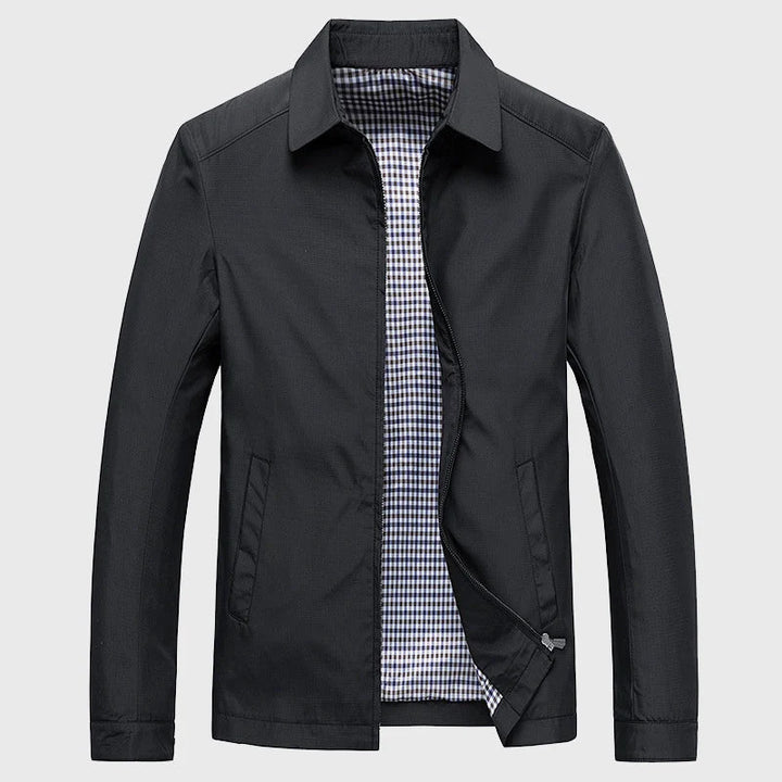 Albert | Men's Casual Zip Up Jacket Collared Lightweight
