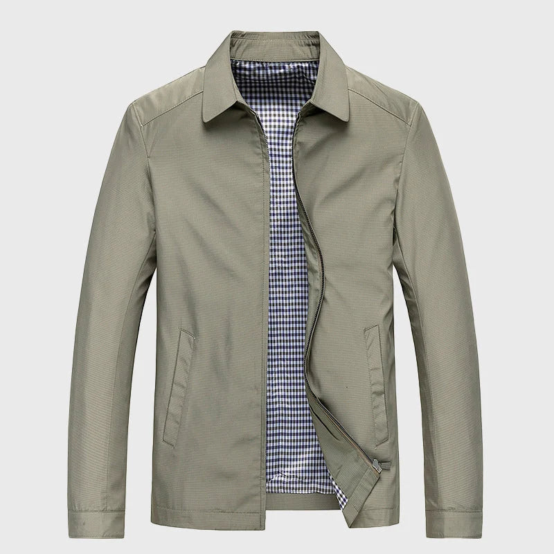 Albert | Men's Casual Zip Up Jacket Collared Lightweight