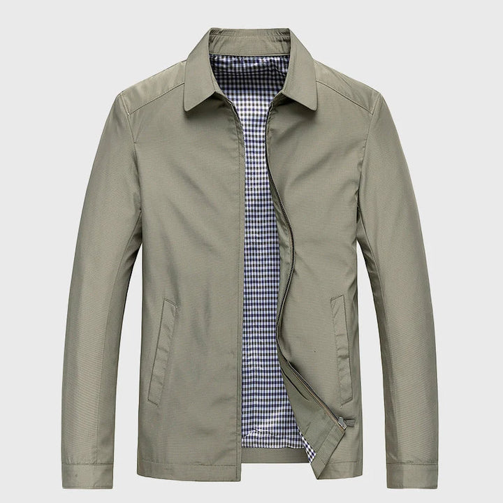 Albert | Men's Casual Zip Up Jacket Collared Lightweight
