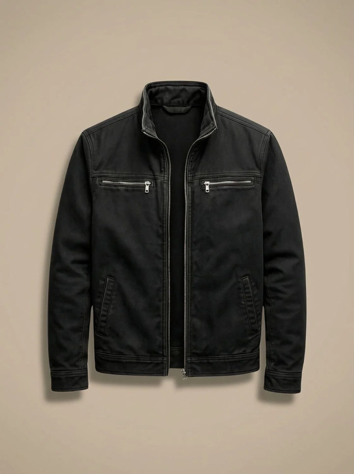 Andrew | Men's Utility Jacket Stand Collar Multi Pocket