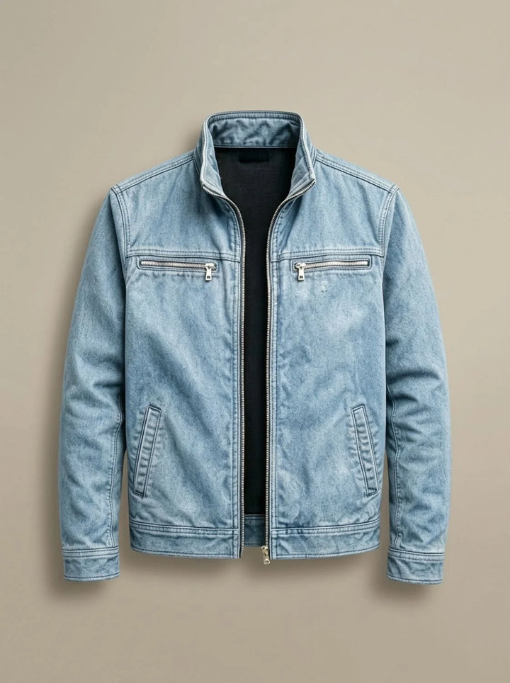 Andrew | Men's Utility Jacket Stand Collar Multi Pocket