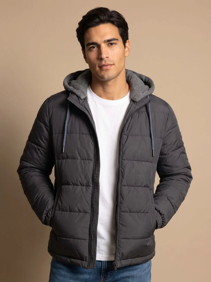 Anthony | Men's Lightweight Quilted Puffer Jacket Hooded