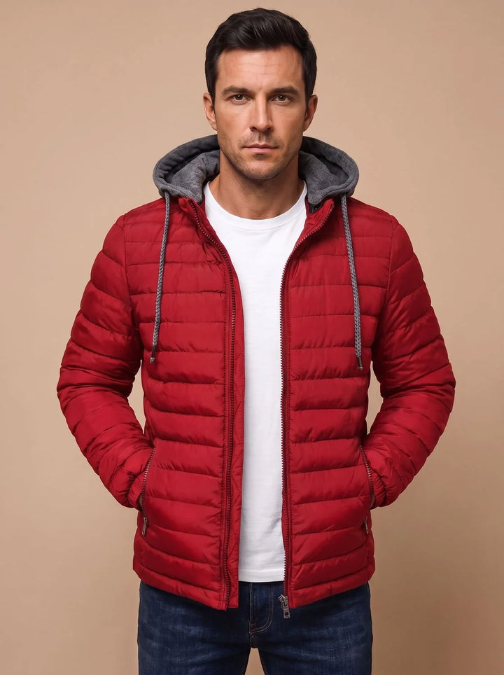 Anthony | Men's Lightweight Quilted Puffer Jacket Hooded
