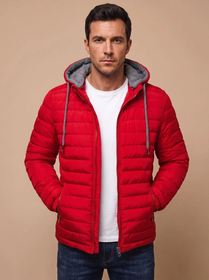 Anthony | Men's Lightweight Quilted Puffer Jacket Hooded