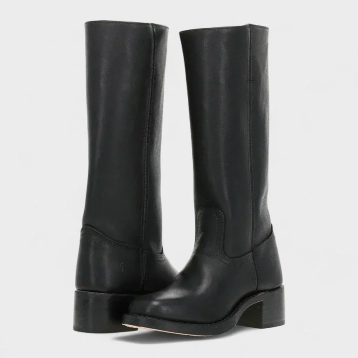 Aubrey | Women's Cowboy Boots Knee High Western Square Toe