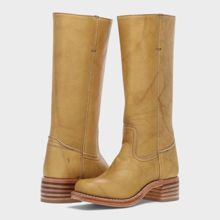 Aubrey | Women's Cowboy Boots Knee High Western Square Toe