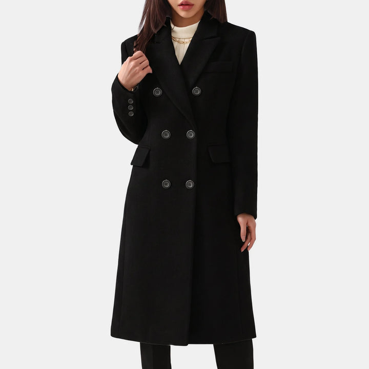 Bailey | Women's Double Breasted Coat Tailored Notch Lapel