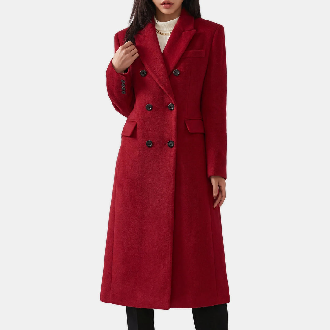Bailey | Women's Double Breasted Coat Tailored Notch Lapel