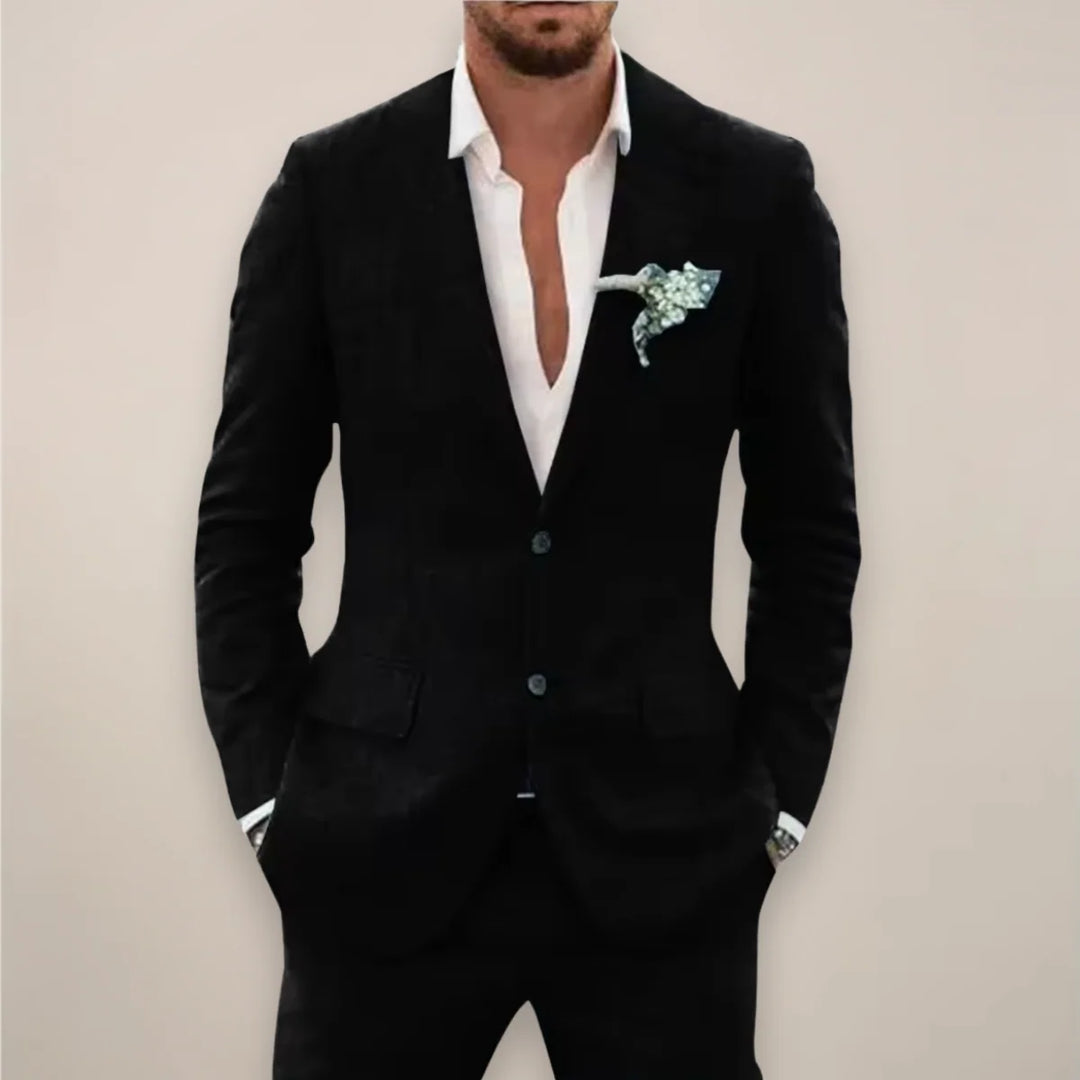 Blake | Men's Tailored Suit Two Piece Single Breasted