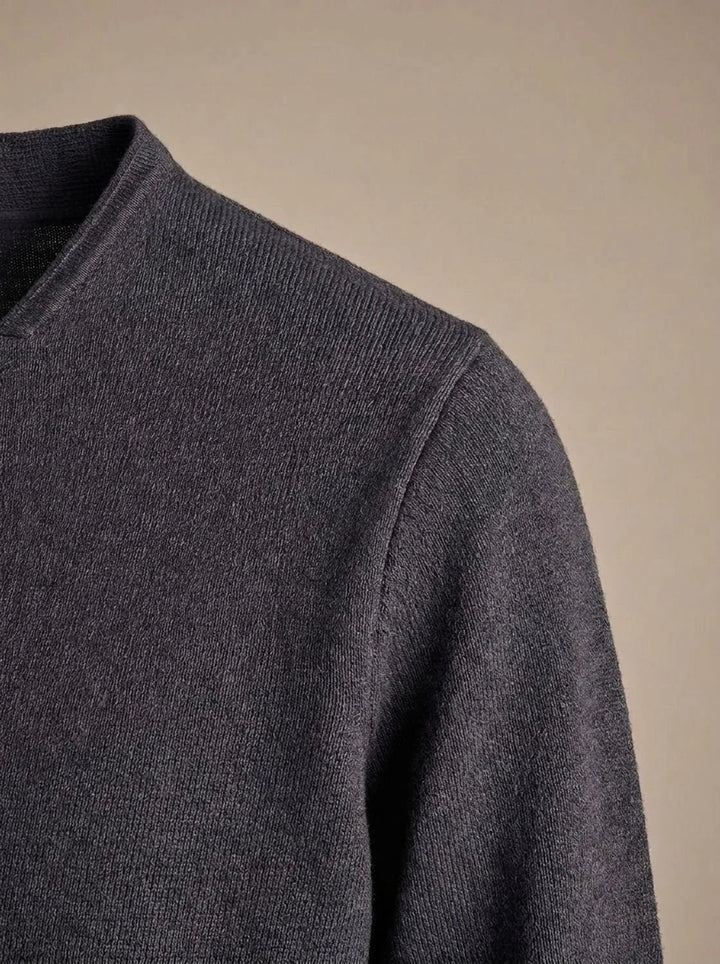 Caleb | Men's Knit Blazer Coat Slim Fit Button Front