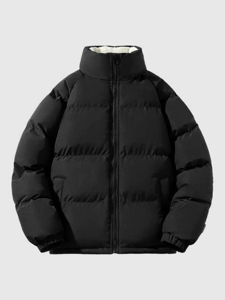 Dallas | Men's Puffer Jacket Stand Collar Zip Front