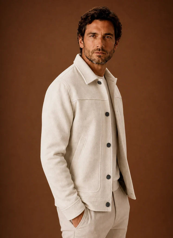Danny | Men's Overshirt Style Casual Jacket Patch Pockets