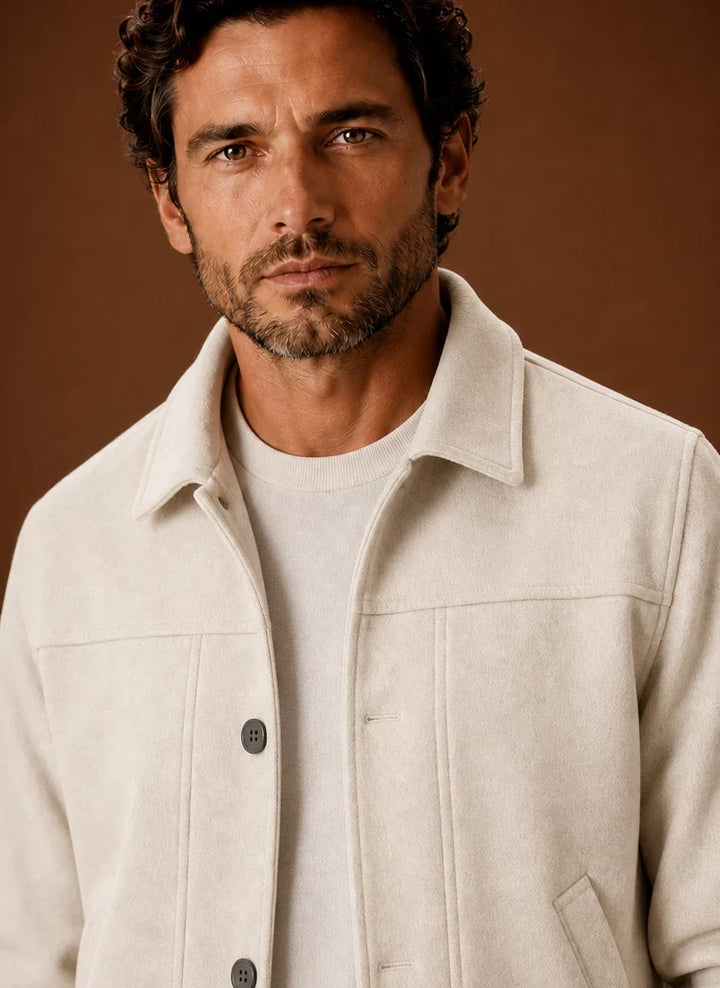 Danny | Men's Overshirt Style Casual Jacket Patch Pockets