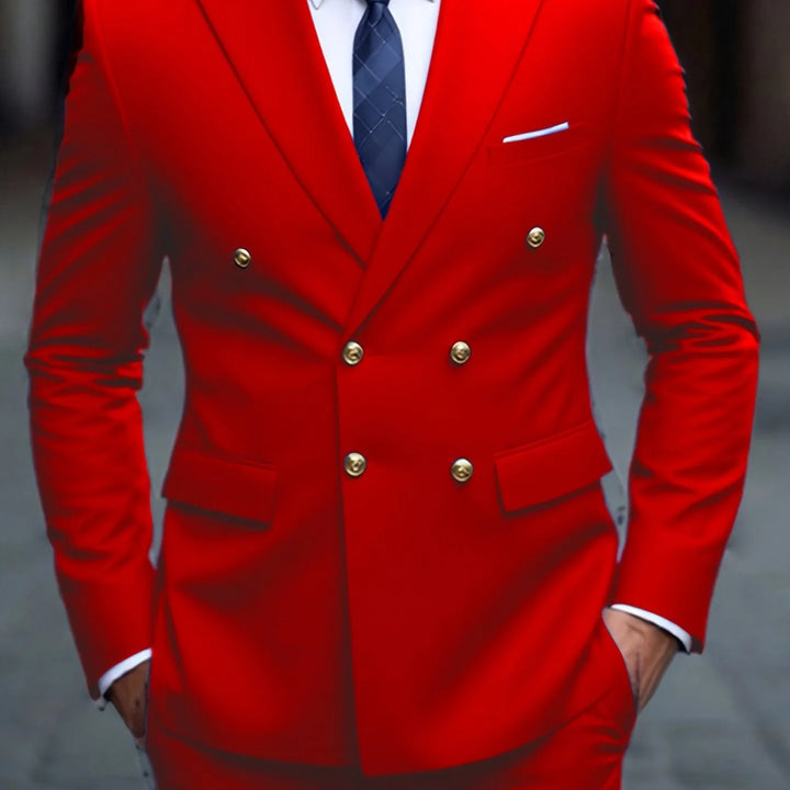 Devin | Men's Double Breasted Dress Suit Tailored