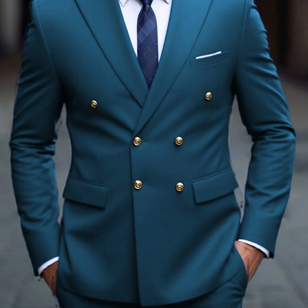 Devin | Men's Double Breasted Dress Suit Tailored
