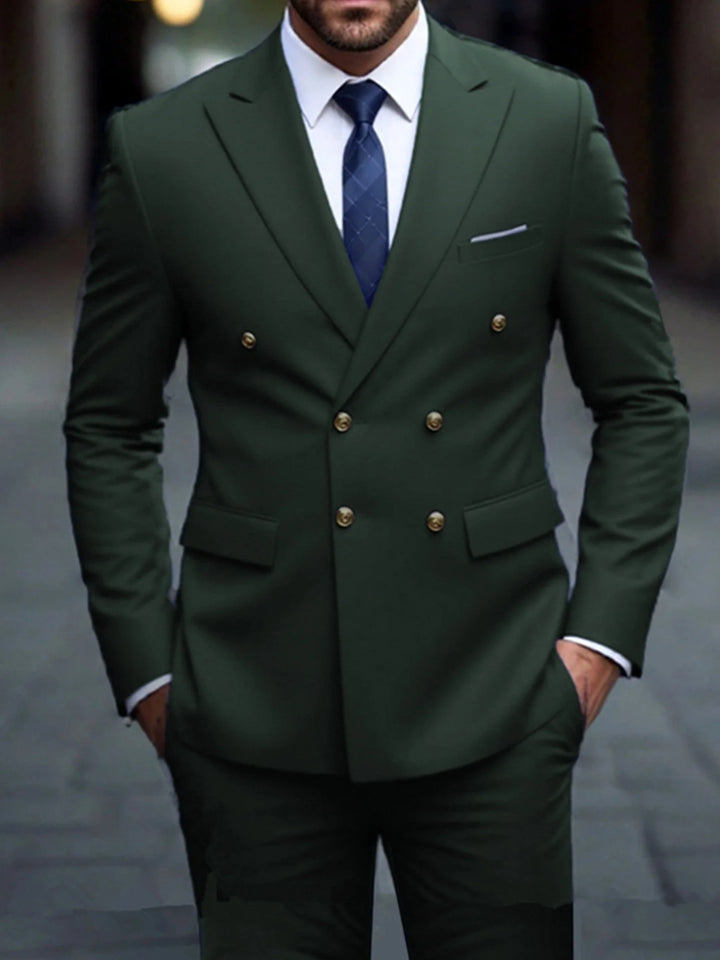 Devin | Men's Double Breasted Dress Suit Tailored