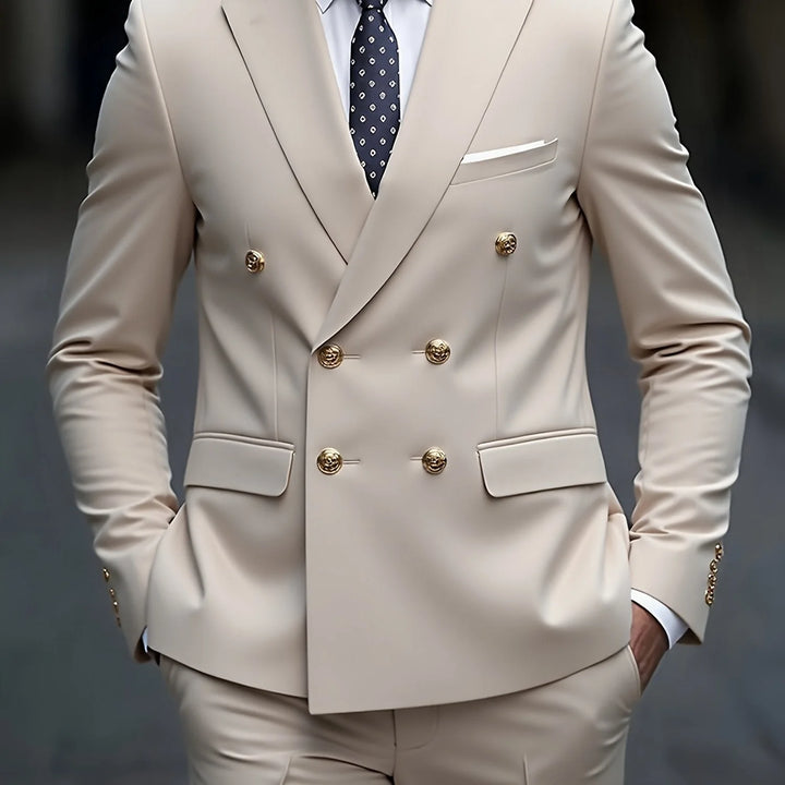 Devin | Men's Double Breasted Dress Suit Tailored