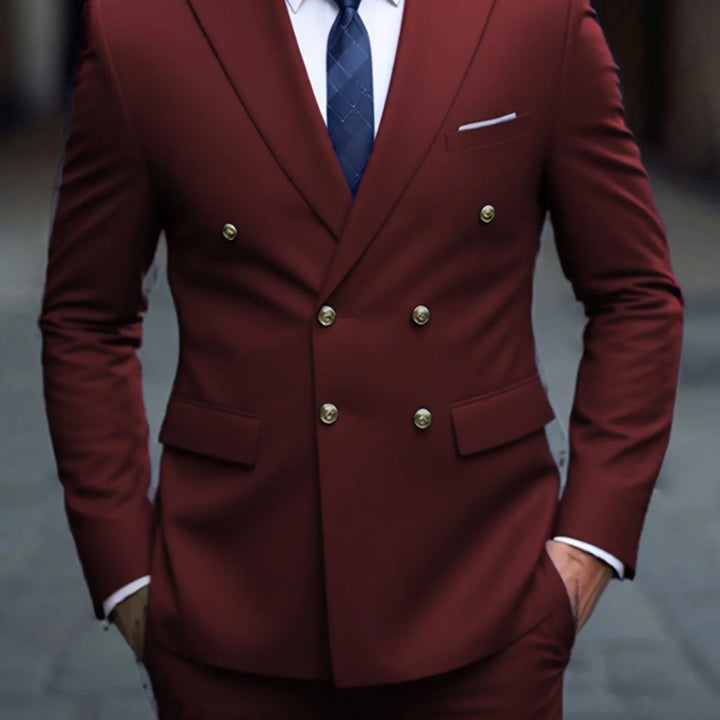 Devin | Men's Double Breasted Dress Suit Tailored