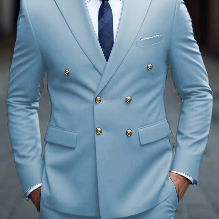 Devin | Men's Double Breasted Dress Suit Tailored