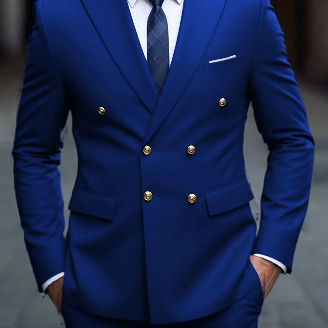 Devin | Men's Double Breasted Dress Suit Tailored