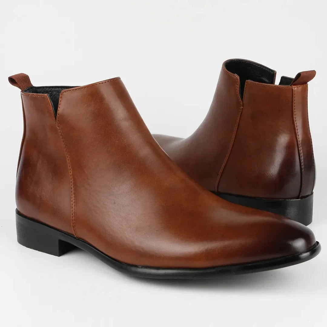 Elliot | Men's Chelsea Boots Side Zip Pointed Toe