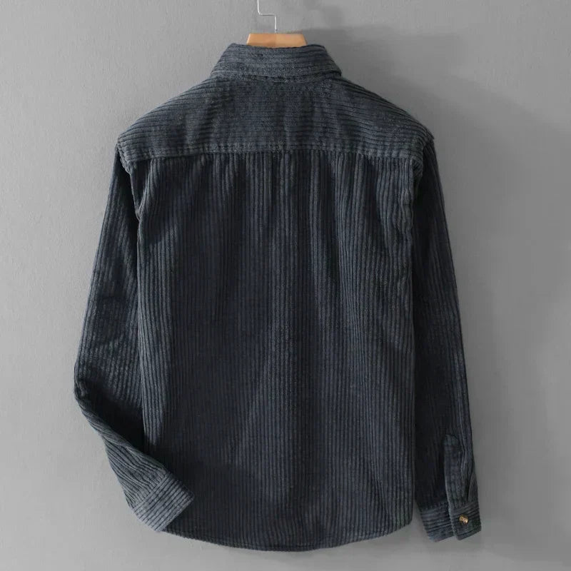 Gavin | Men's Corduroy Shirt Jacket Button Front