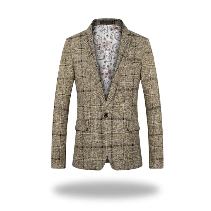 Jeff | Men's Tailored Suit Jacket Notch Lapel