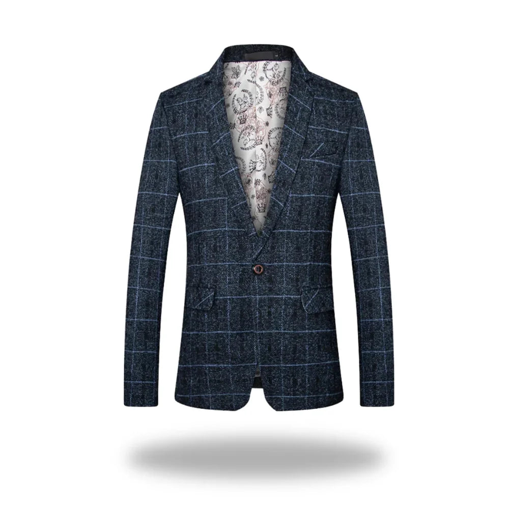 Jeff | Men's Tailored Suit Jacket Notch Lapel
