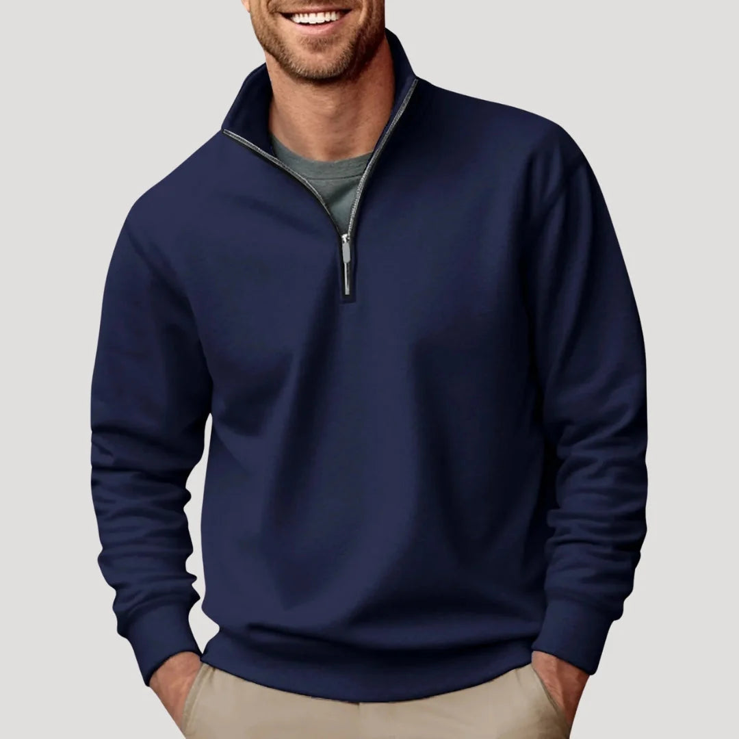 Jonah | Men's Half Zip Sweatshirt Lightweight