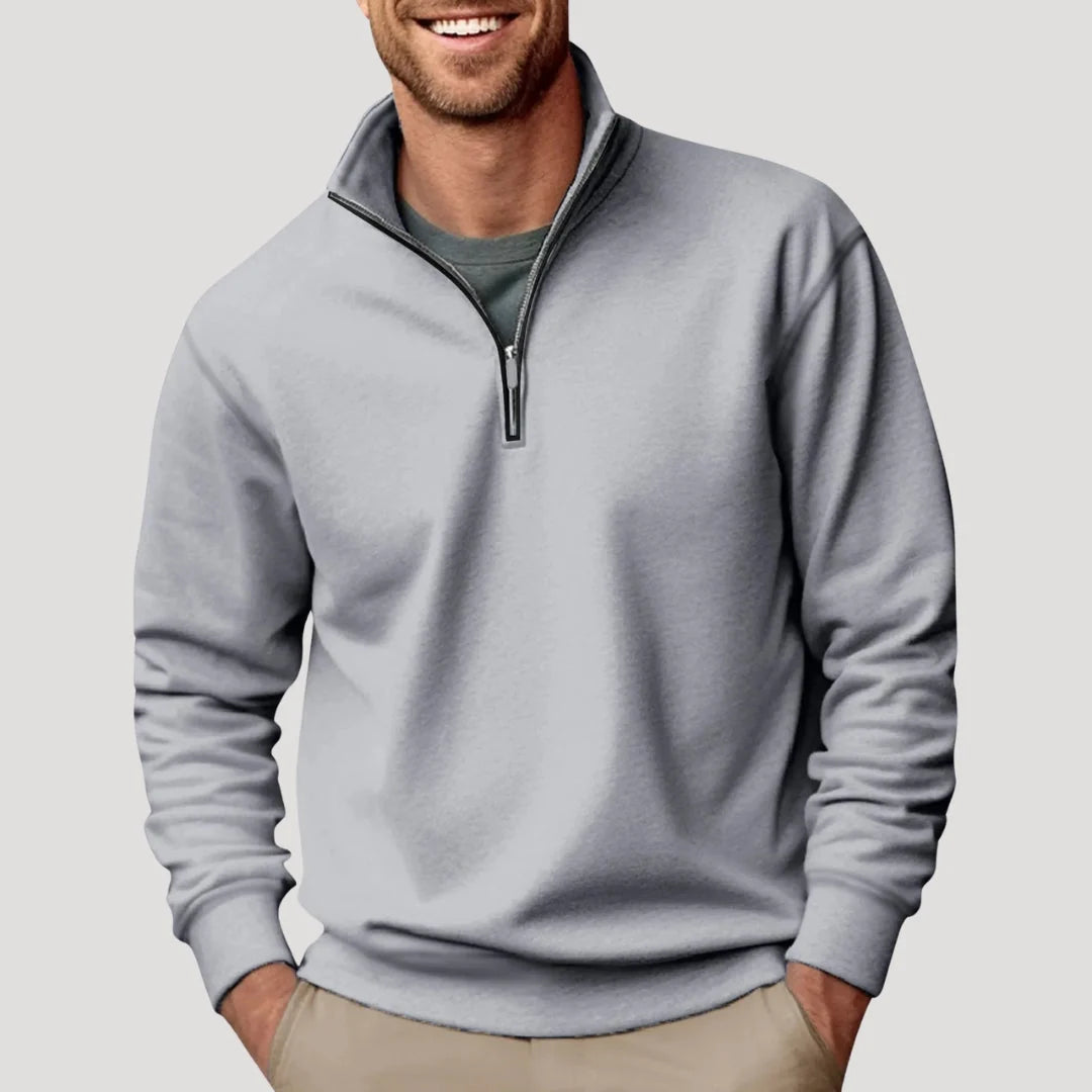 Jonah | Men's Half Zip Sweatshirt Lightweight