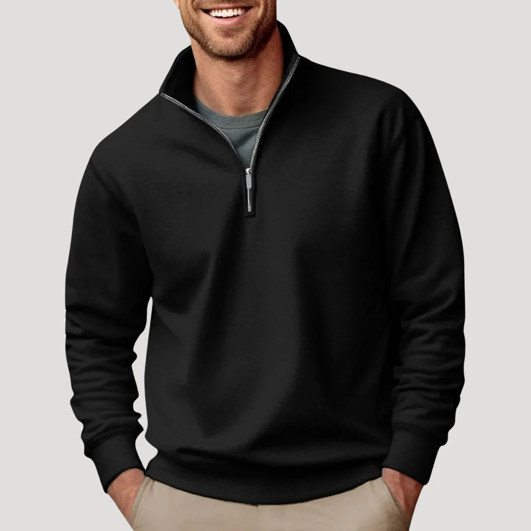 Jonah | Men's Half Zip Sweatshirt Lightweight