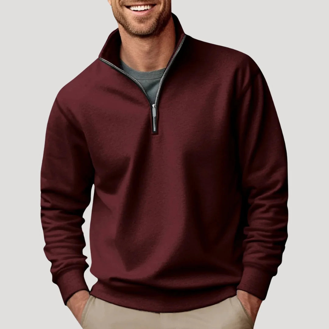 Jonah | Men's Half Zip Sweatshirt Lightweight