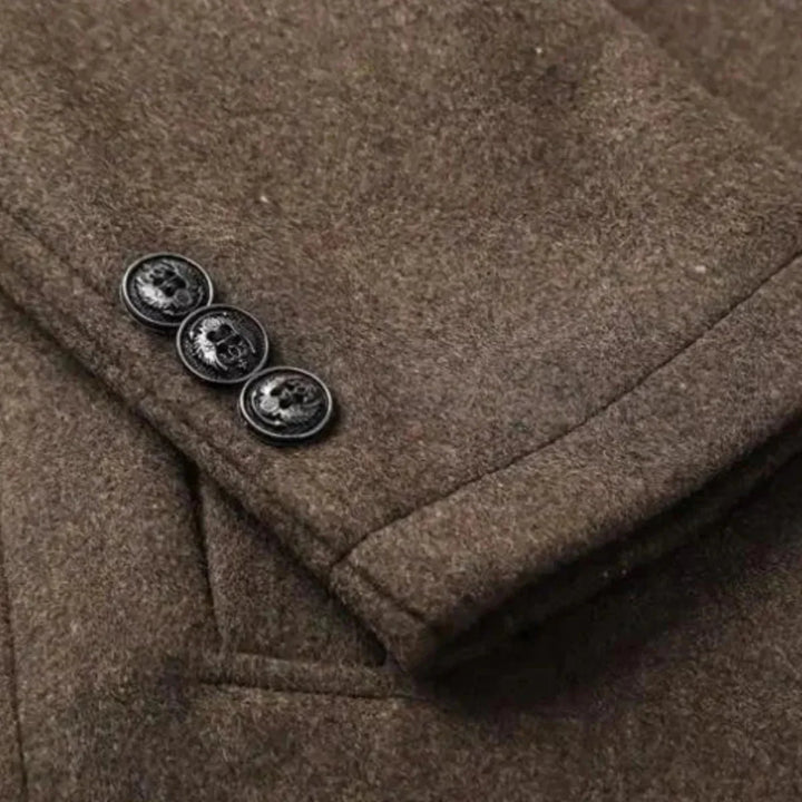 Kevin | Men's Classic Stand Collar Coat