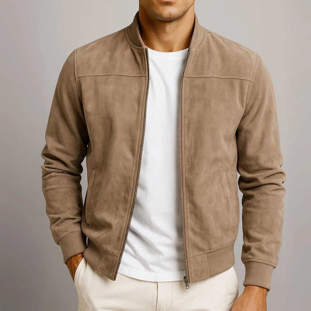 Lance | Men's Casual Bomber Jacket Zip Front