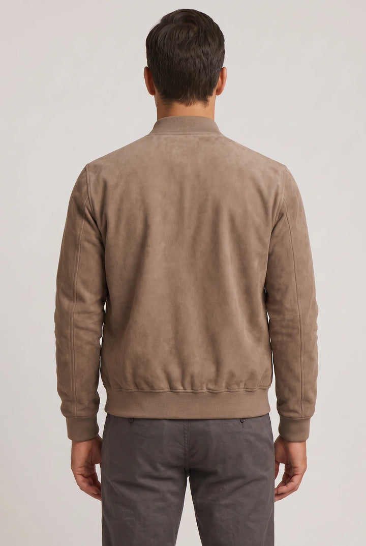 Larry | Men's Bomber Jacket Zip Front Casual