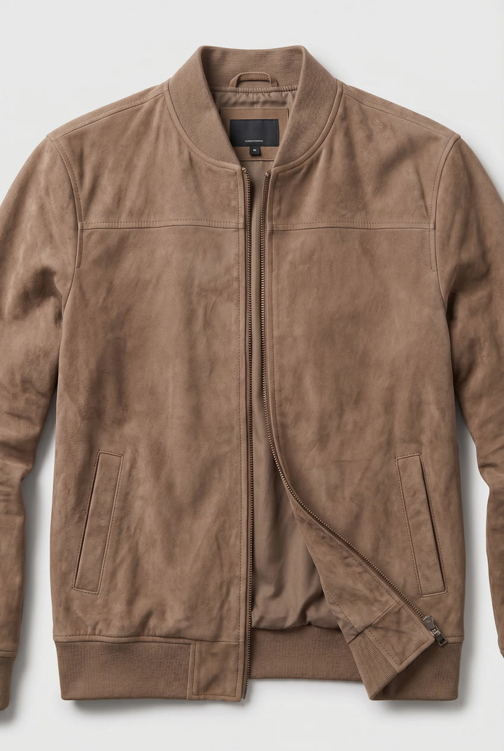 Larry | Men's Bomber Jacket Zip Front Casual