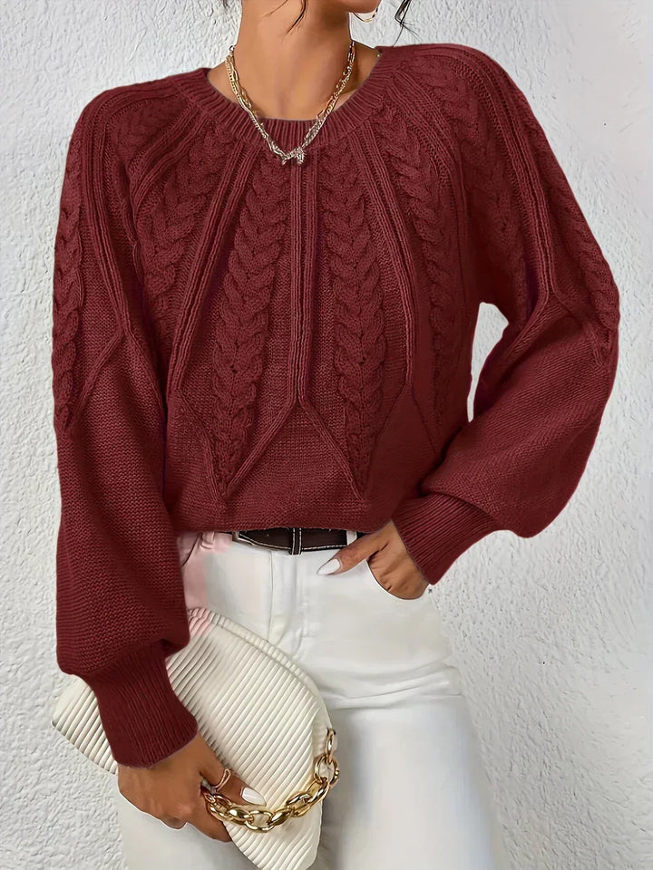 Lori | Women's Classic Crew Neck Sweater Everyday