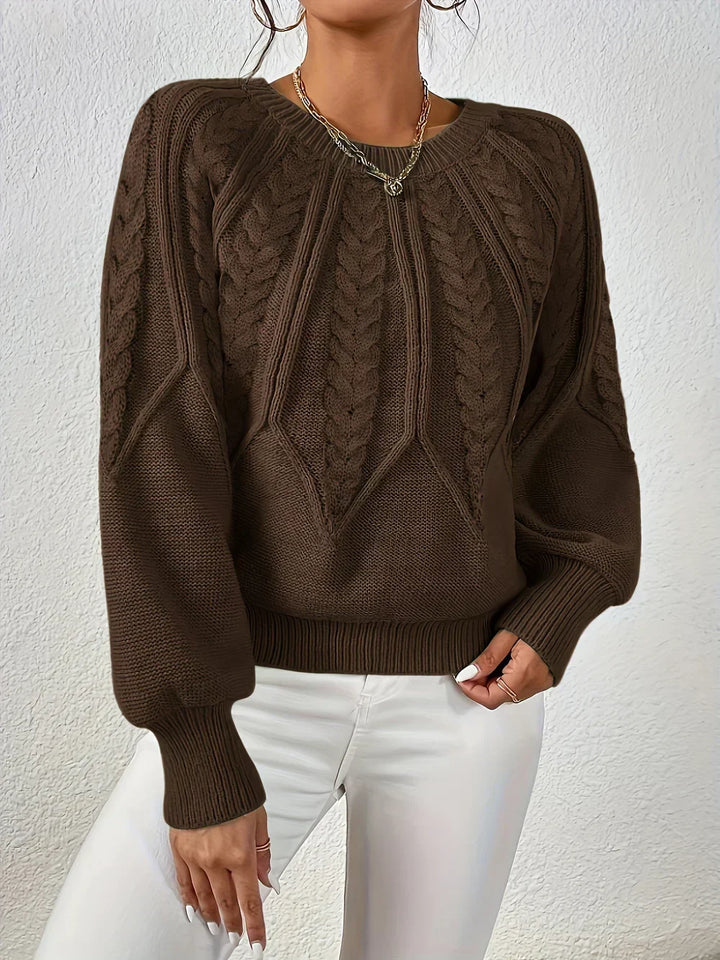 Lori | Women's Classic Crew Neck Sweater Everyday