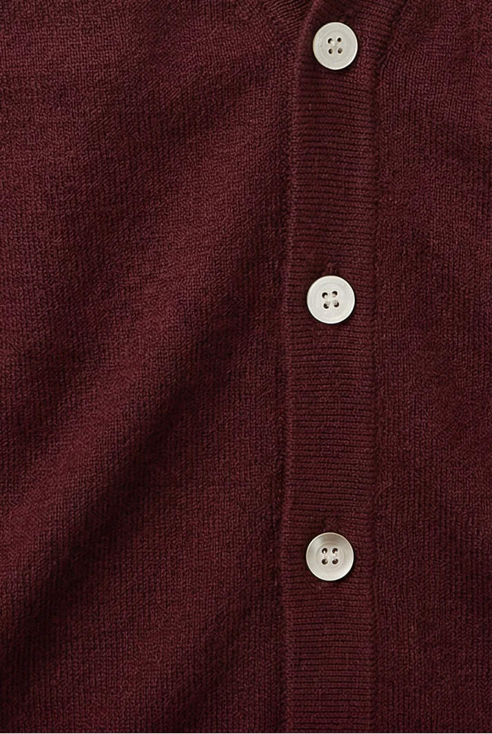 Mike | Men's V Neck Cardigan Button Front