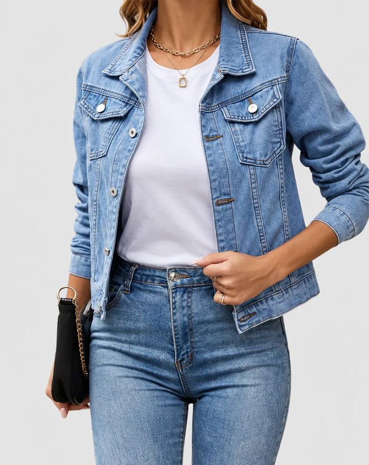 Skylar | Women's Classic Jacket Fitted Button Front