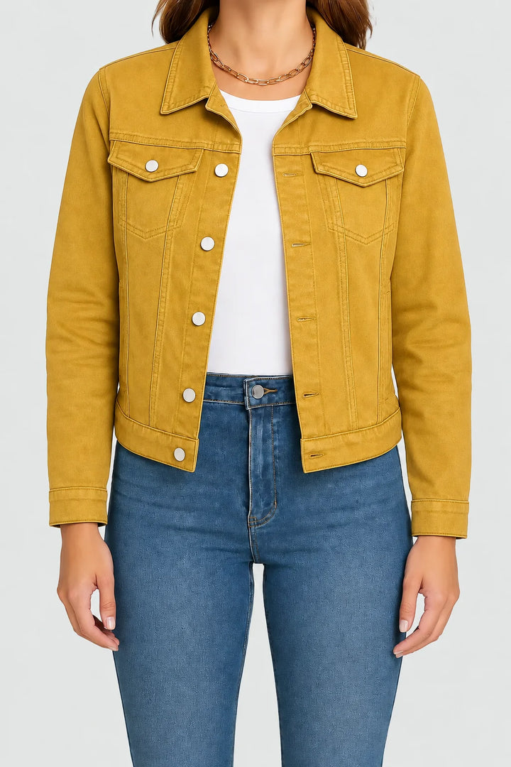 Skylar | Women's Classic Jacket Fitted Button Front