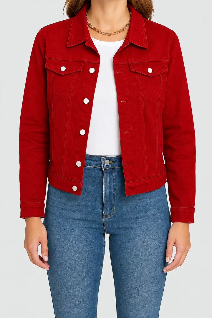 Skylar | Women's Classic Jacket Fitted Button Front