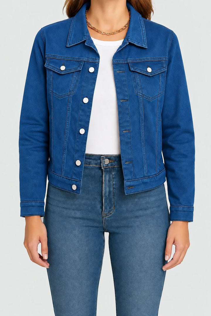 Skylar | Women's Classic Jacket Fitted Button Front
