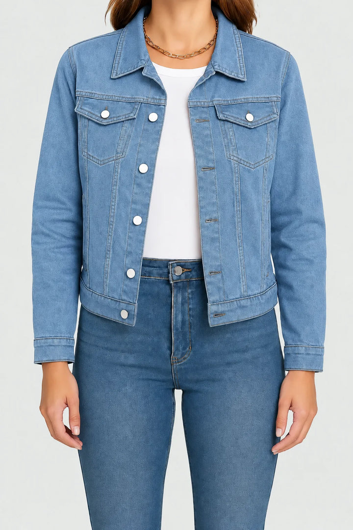 Skylar | Women's Classic Jacket Fitted Button Front